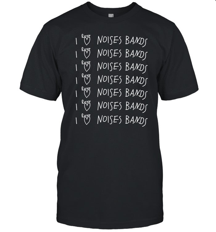Nuclear War Now Productions Sakis I Love Noises Bands Tee