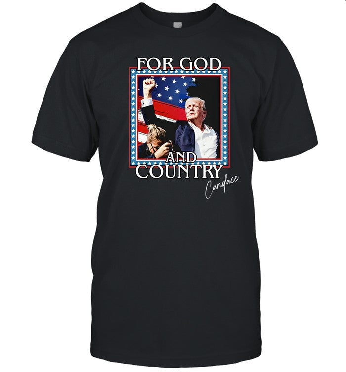 For God And Country Shirt