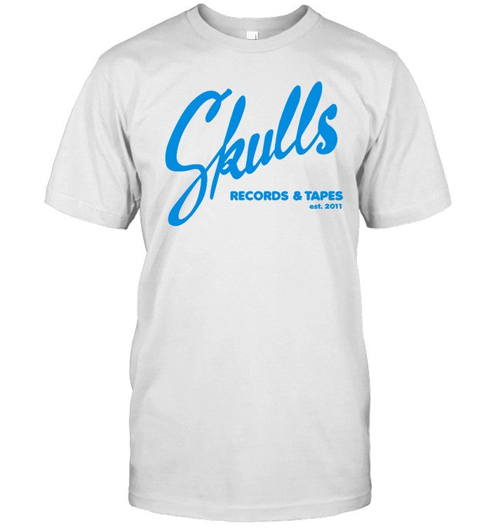 Funny Skulls Records And Tapes T Shirt