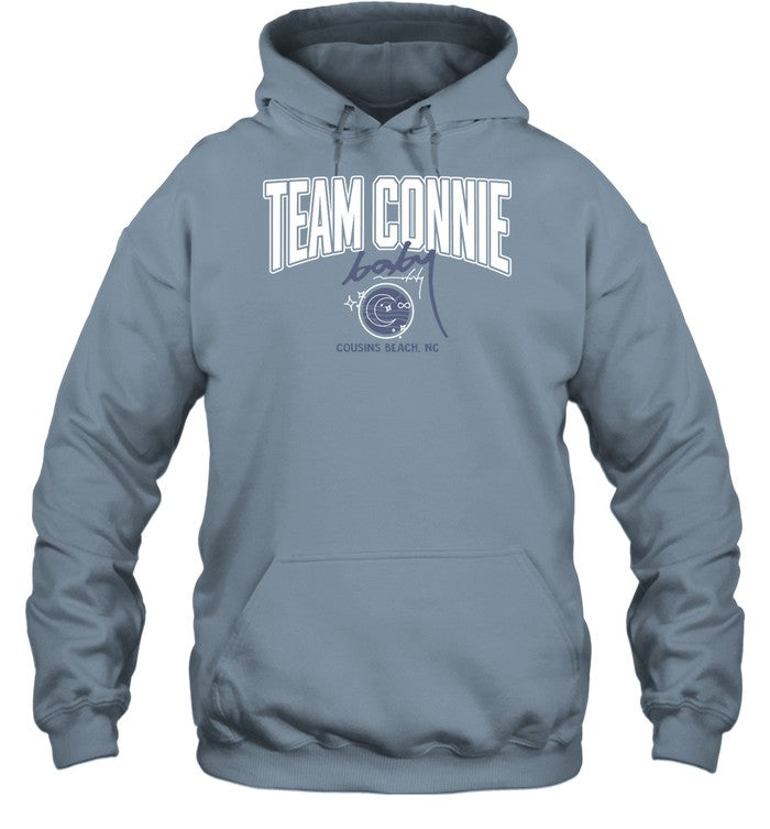 Team Connie Baby Cousins Beach Nc Hoodie