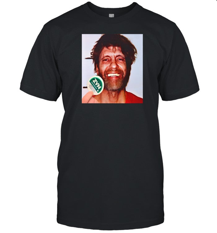 Funny Ahh Tees Ted Kaczynski Zyn Wintergreen 6Mg Tee