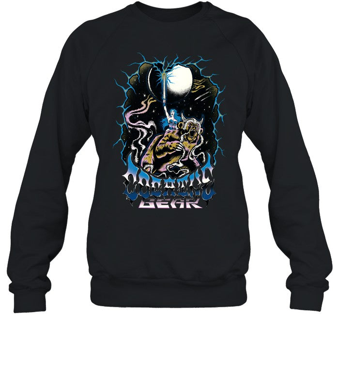 Heavy Metal Cocaine Bear Hoodie
