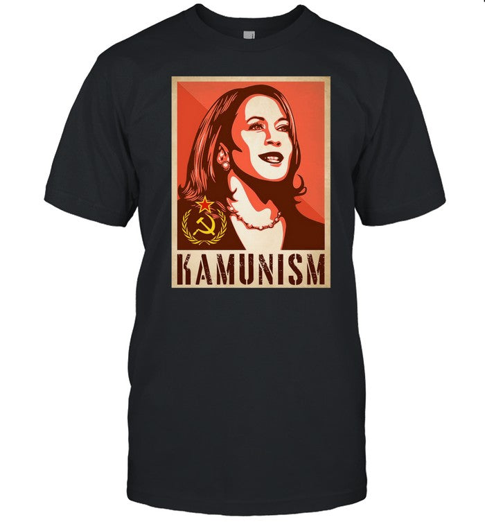 Paulhook_Em Kamunism Kamala Harris Communism Tee