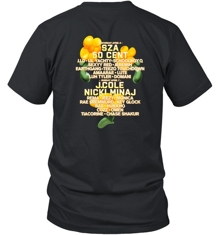 Dreamville Fest 24 Flowers Shirt