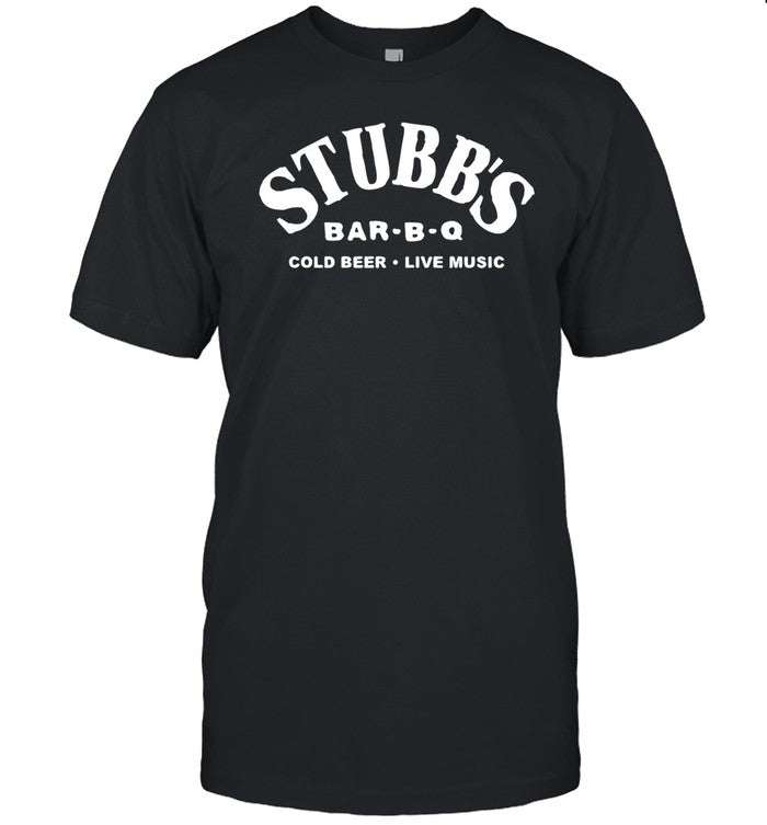 Stubb's Bar B Q Cold Beer Live Music Shirt