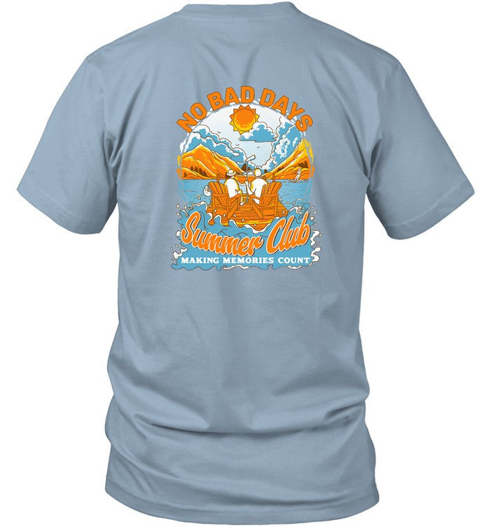 No Bad Days Summer Club Making Memories Count Hoodie