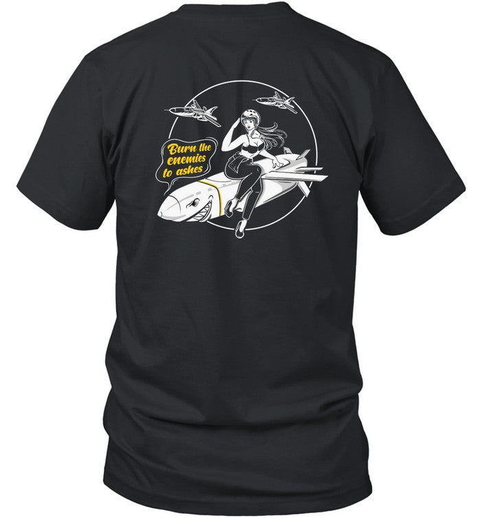 Burn The Enemies To Ashes Tee