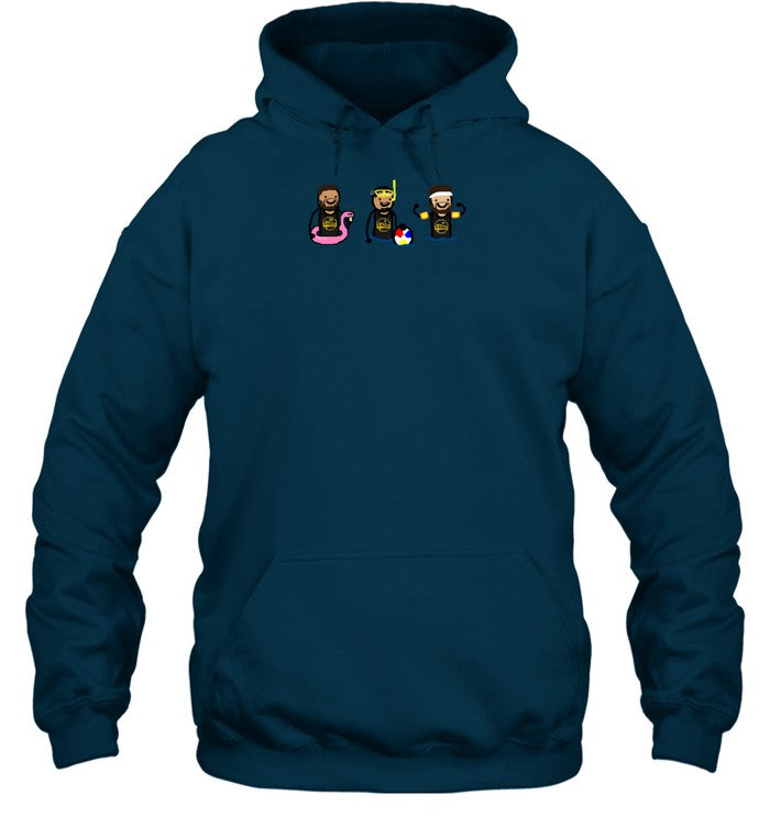 Splash Brothers At The Poole Party Hoodie