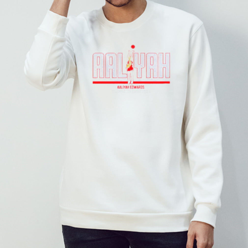 Aaliyah Edwards Washington Mystics womensâ€™s basketball shirts