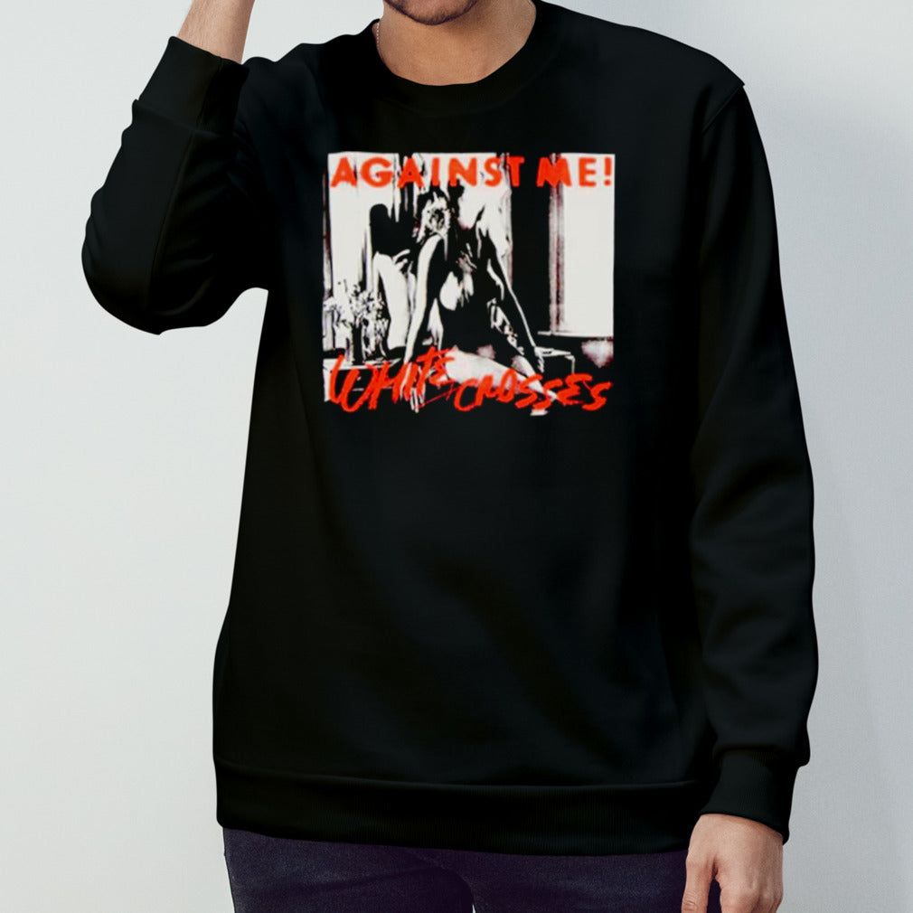 Against me black crosses shirts