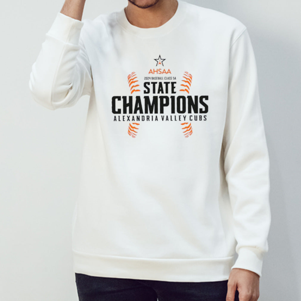 Alexandria Valley Cubs 2024 AHSAA Baseball Class 5A State Champions shirt