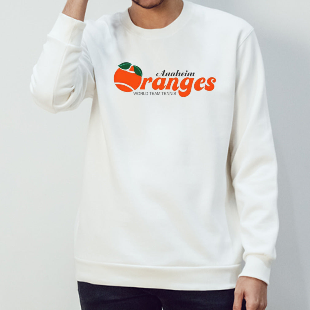 Anaheim Oranges world team tennis shirts