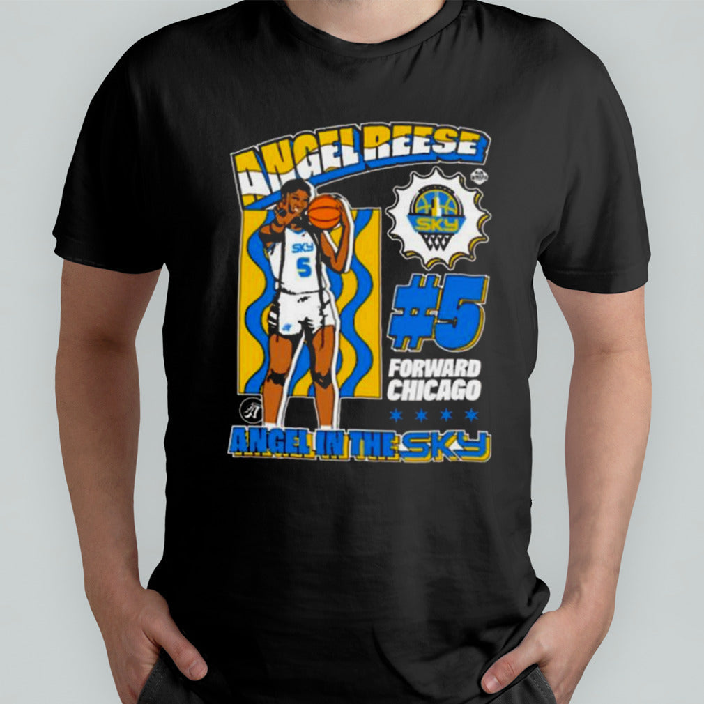 Angel Reese 5 Forward Chicago Angel In The Sky Shirt
