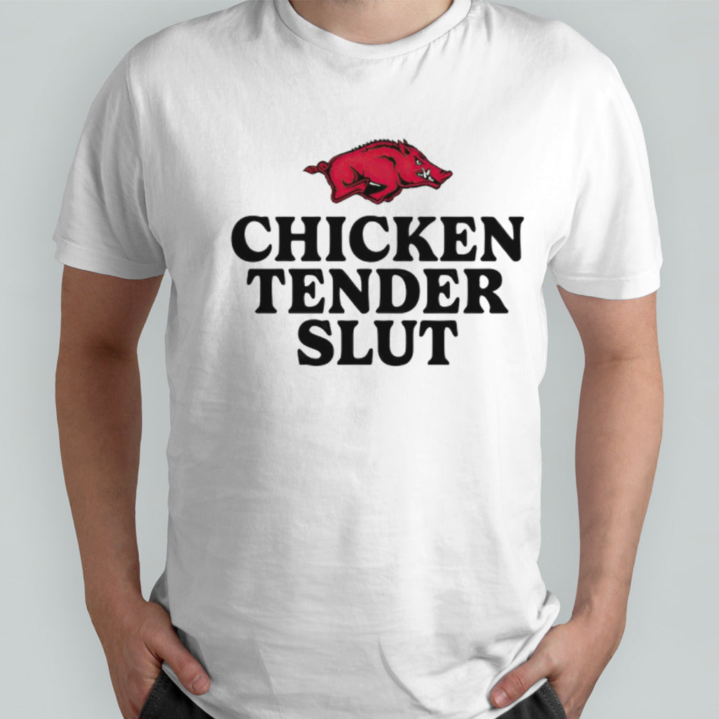 Arkansas Razorbacks chicken tenders slut shirts