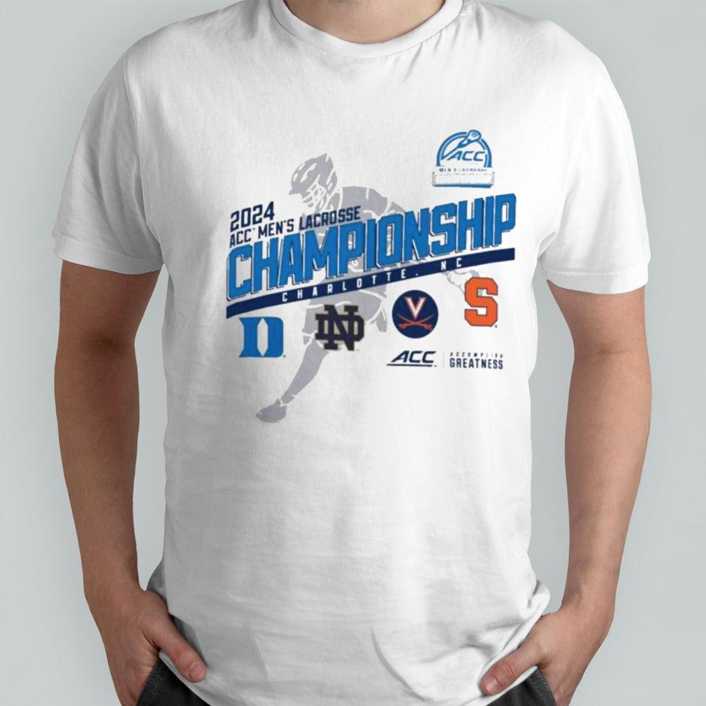 Atlantic Coast Conference Mensâ€™s Lacrosse Championship 2024 shirts