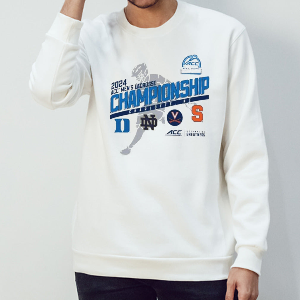 Atlantic Coast Conference Mensâ€™s Lacrosse Championship 2024 shirts