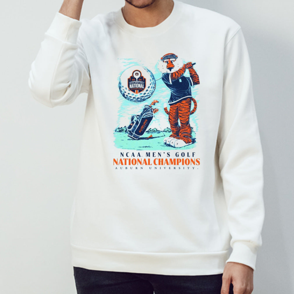 Auburn University Menâ€™s Golf National Champions 2024 shirt
