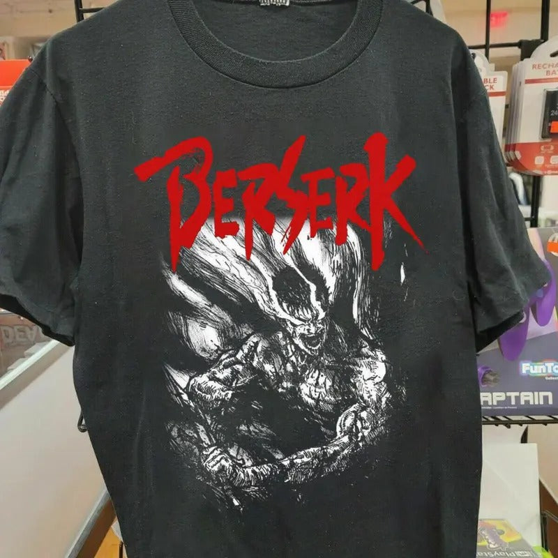 Berserk Shirt, Berserk Anime Manga Shirt, Graphic Tee