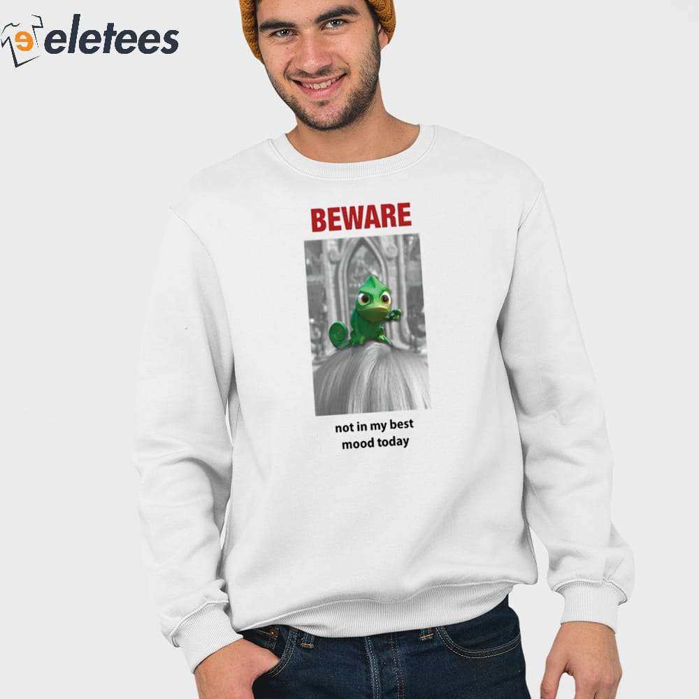 Beware Not In My Best Mood Today Shirt