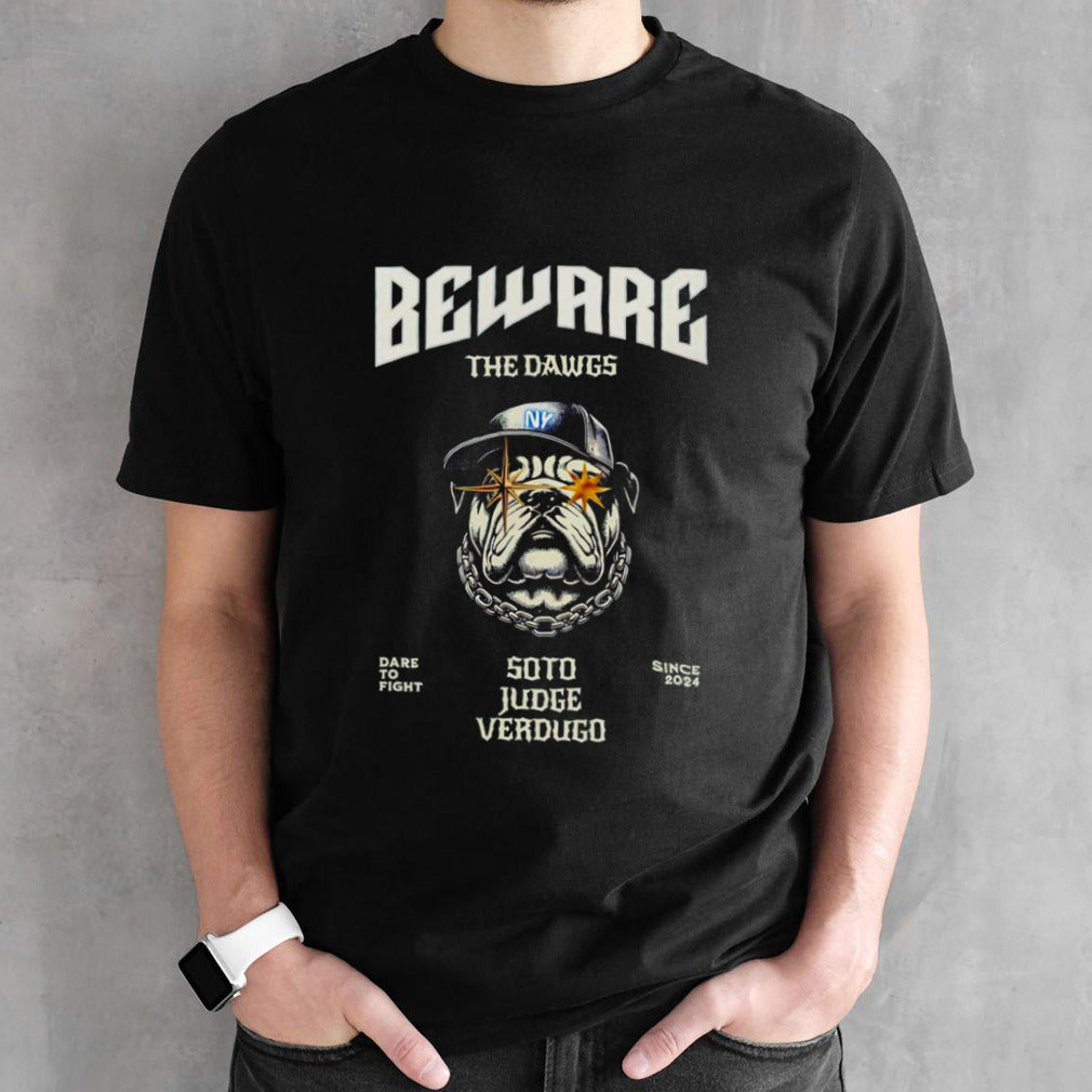 Beware The Dawgs New York Yankees Baseball shirts
