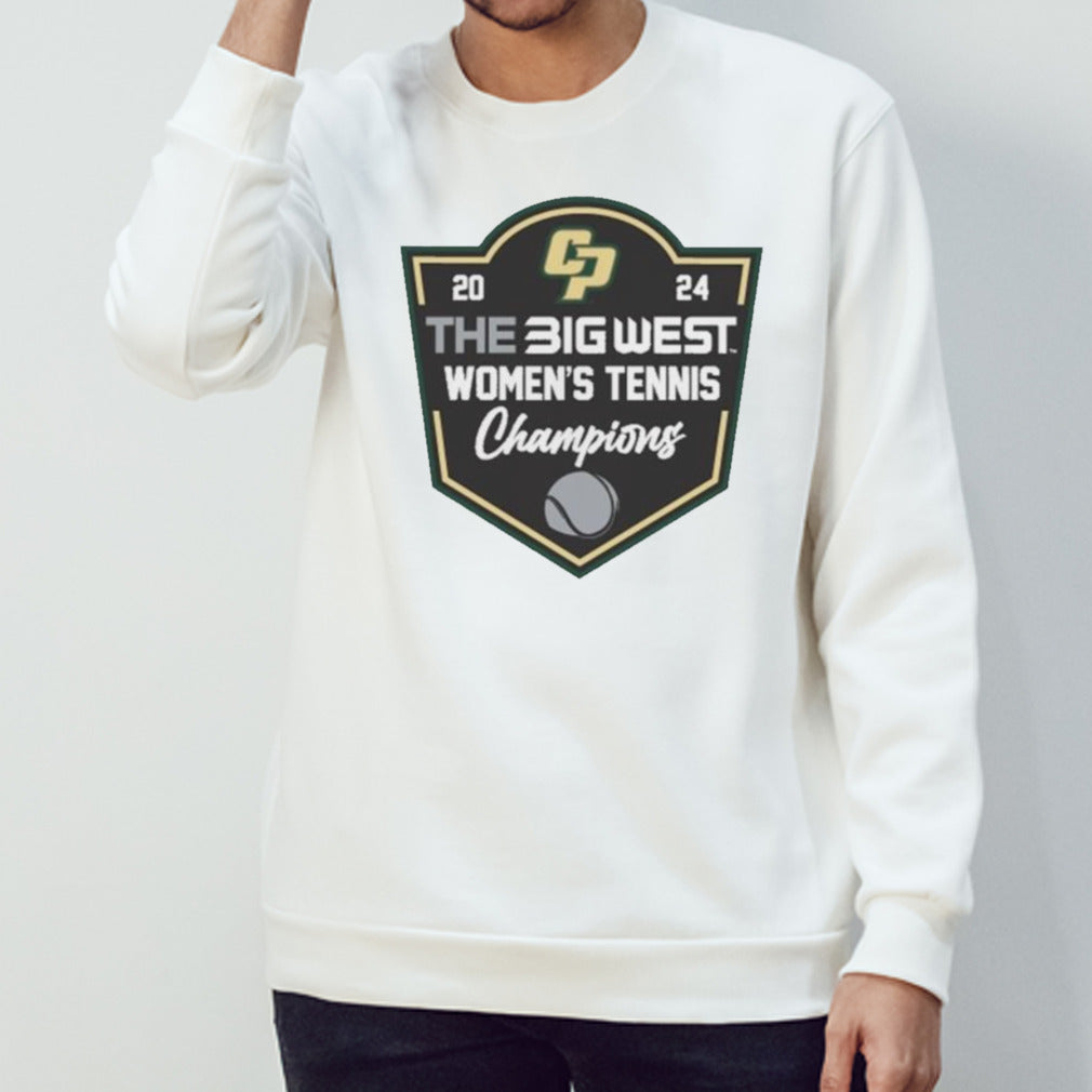 Big West Womensâ€™s Tennis Cal Poly Champions Tee 2024 shirts