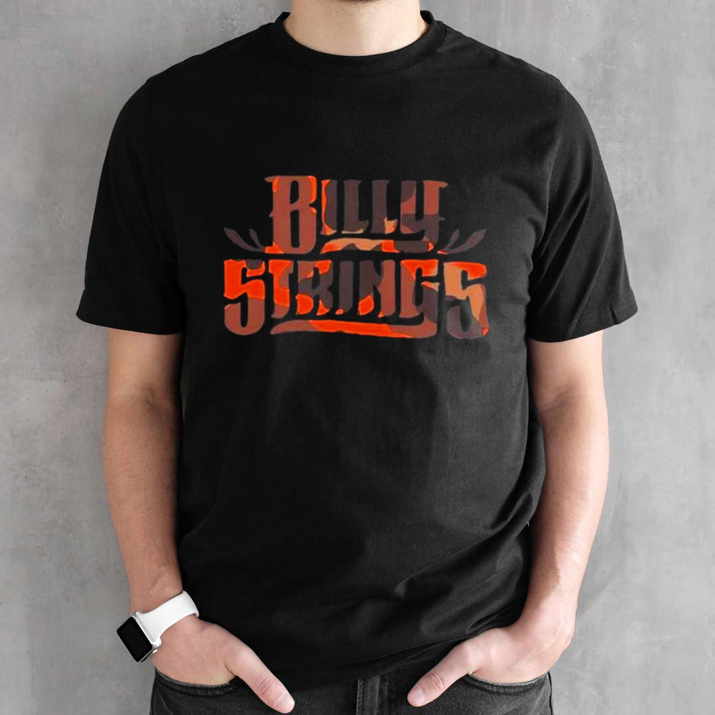 Billy Strings Logo Classic Camo T-shirts