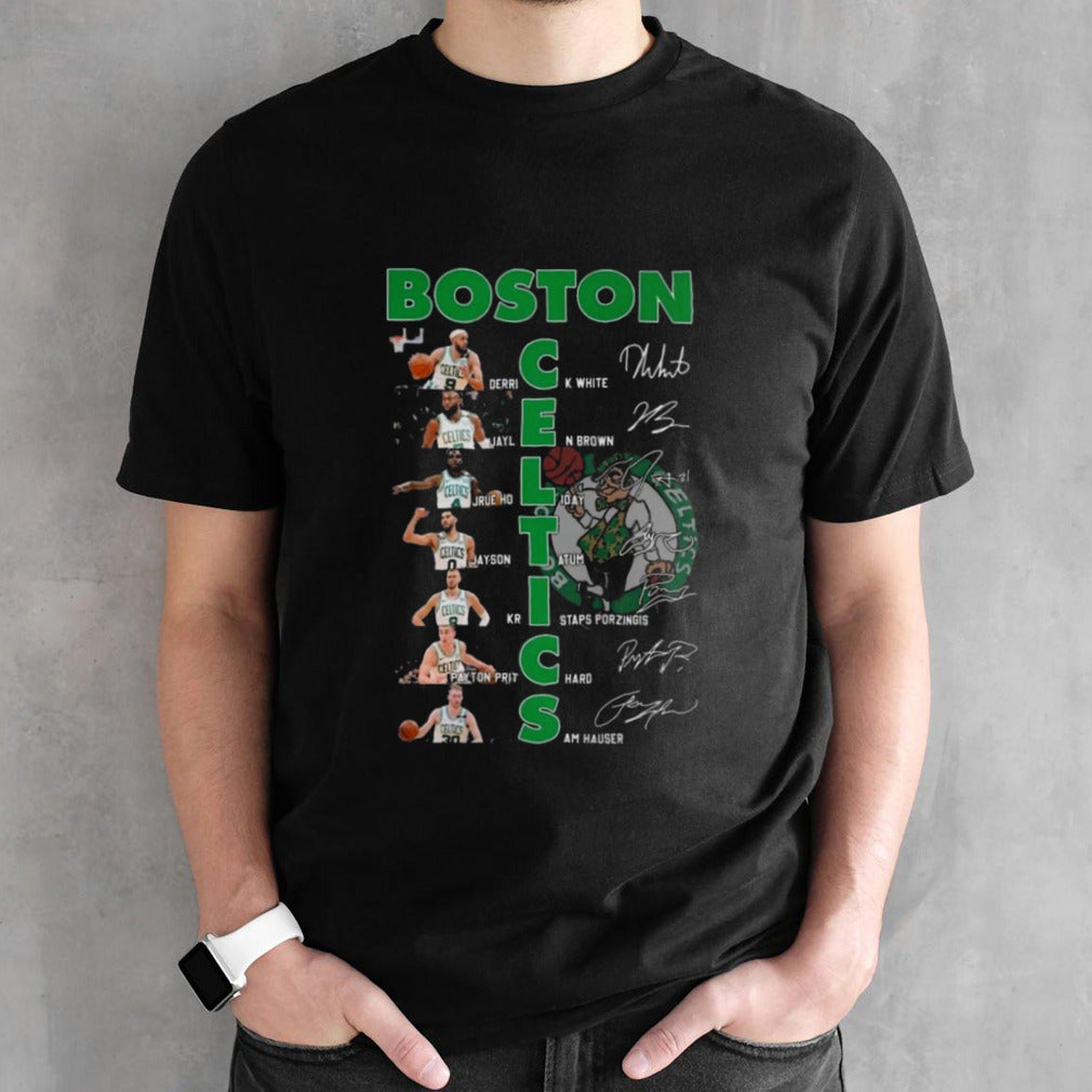Boston Celtics Mensâ€™s Basketball Signature T-Shirts
