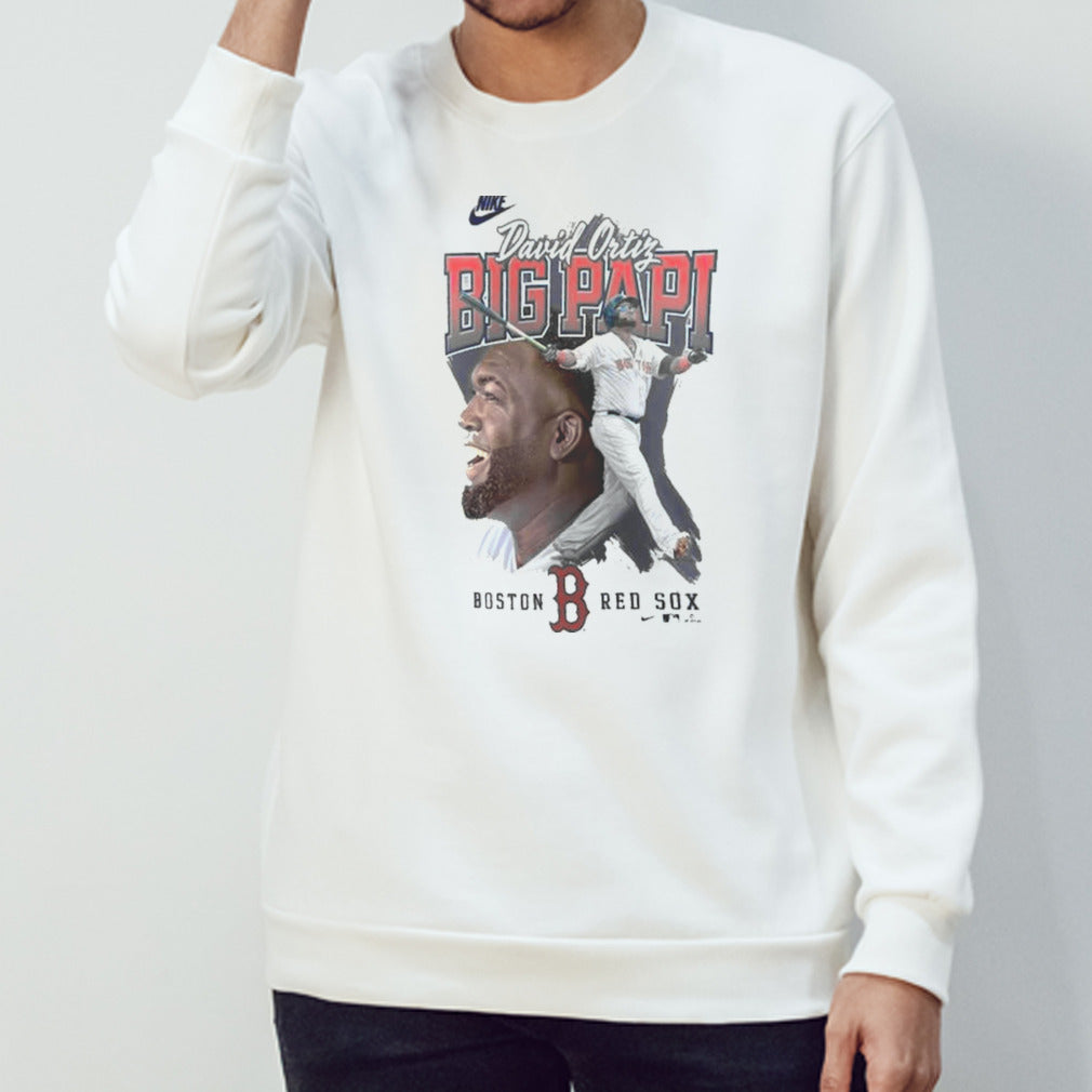 Boston Red Sox David Ortiz Cooperstown Collection Player Local Shirt