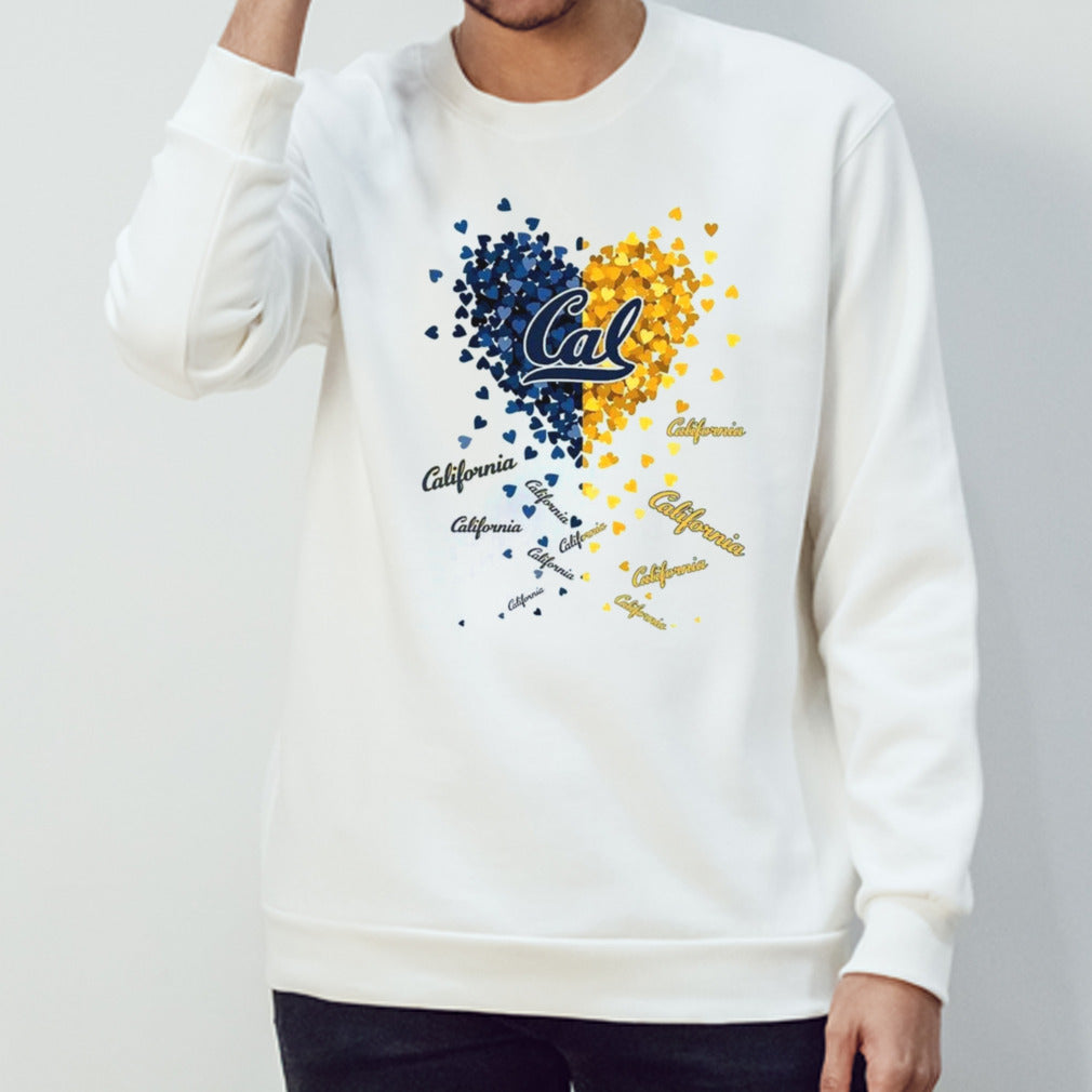 California Golden Bears Tiny Heart Shape 2023 Shirts