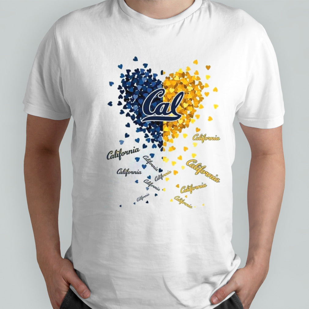 California Golden Bears Tiny Heart Shape 2023 Shirts