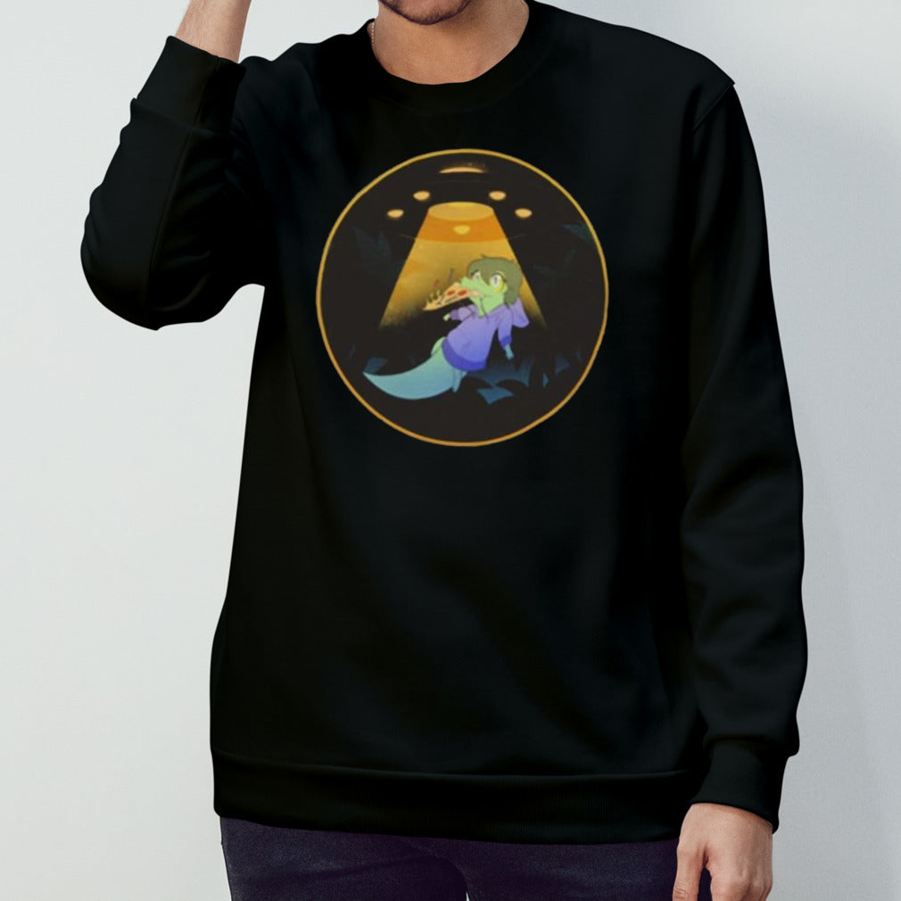 Cavemanon Space Pizza T-shirt