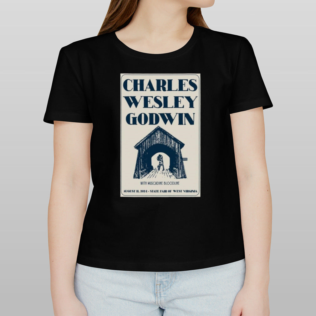 Charles Wesley Godwin At State Fair Of West Virginia In Lewisburg, WV On August 11 2024 Poster Shirt