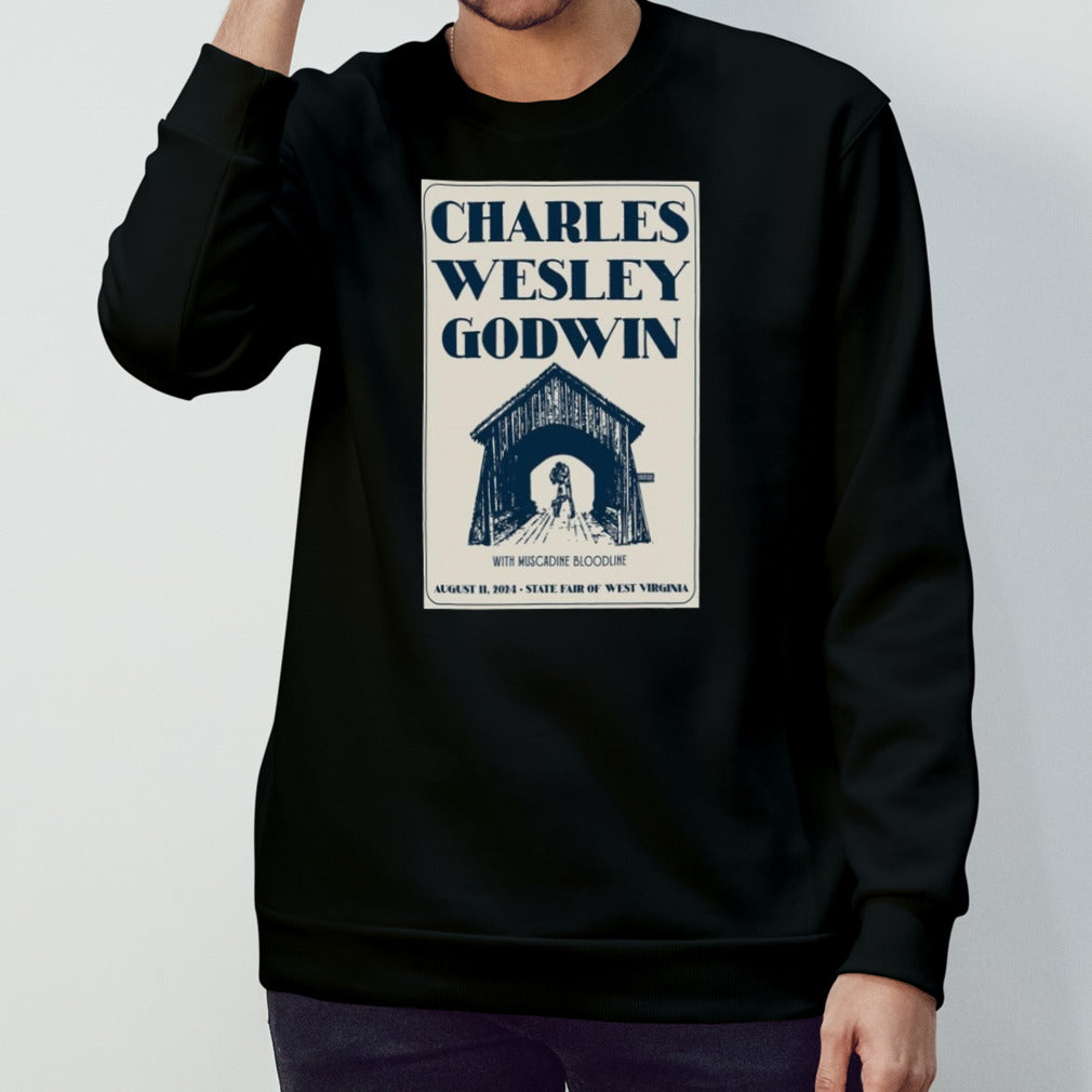 Charles Wesley Godwin At State Fair Of West Virginia In Lewisburg, WV On August 11 2024 Poster Shirt