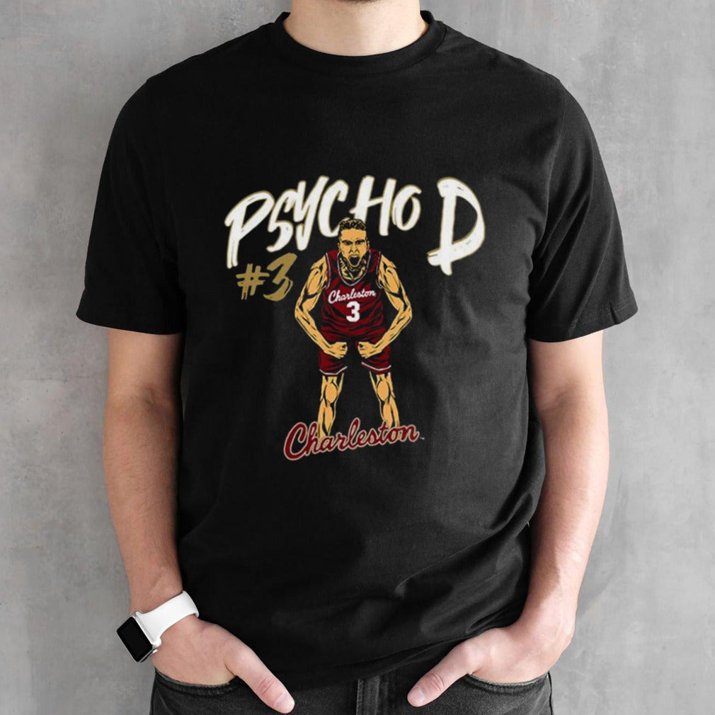 Charleston NCAA Mensâ€™s Basketball Dalton Bolon Psycho D Shirts