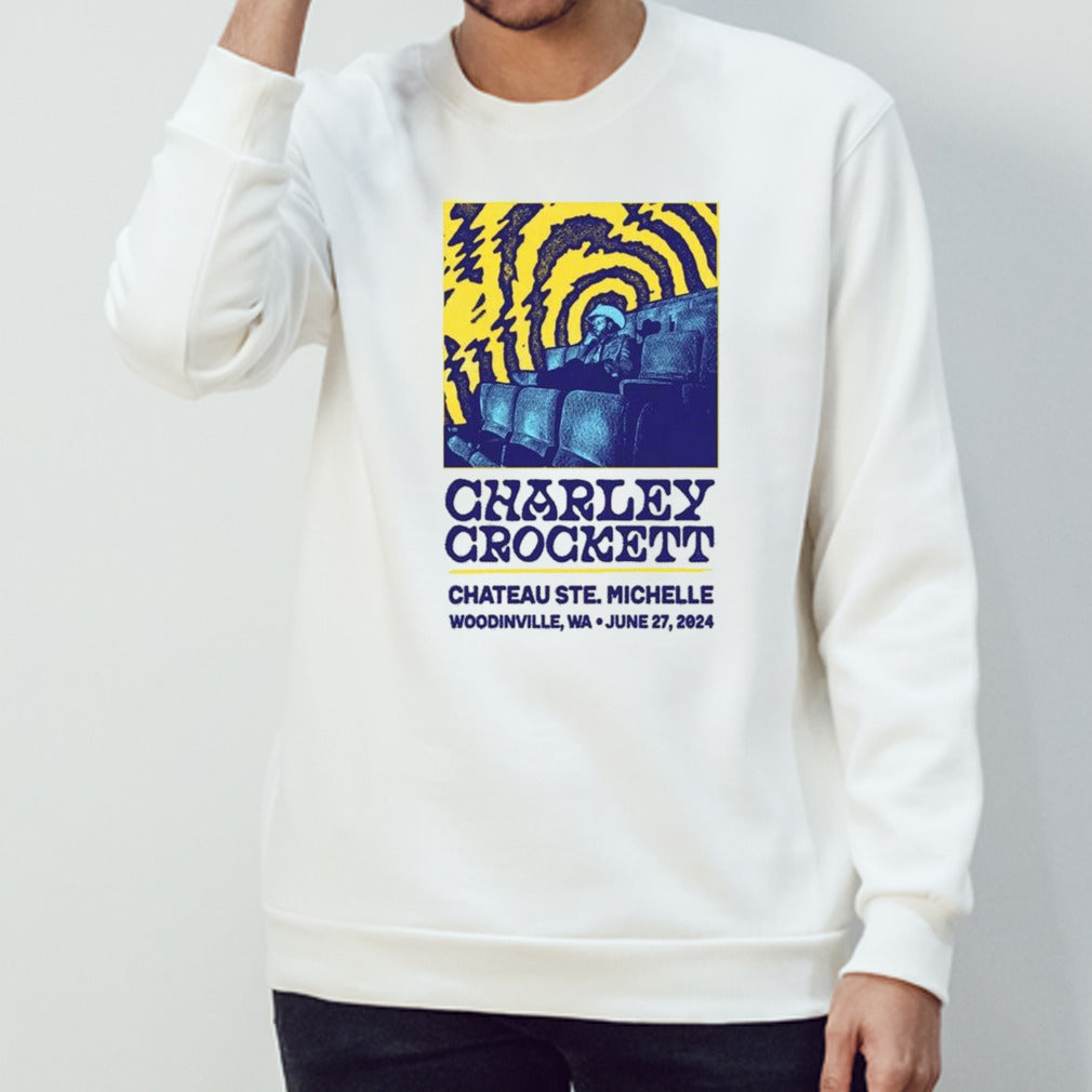 Charley Crockett June 27 2024 Chateau Ste. Michelle Woodinville Wa T-shirt