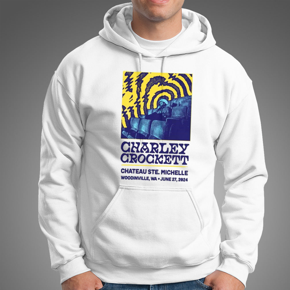 Charley Crockett June 27 2024 Chateau Ste. Michelle Woodinville Wa T-shirt