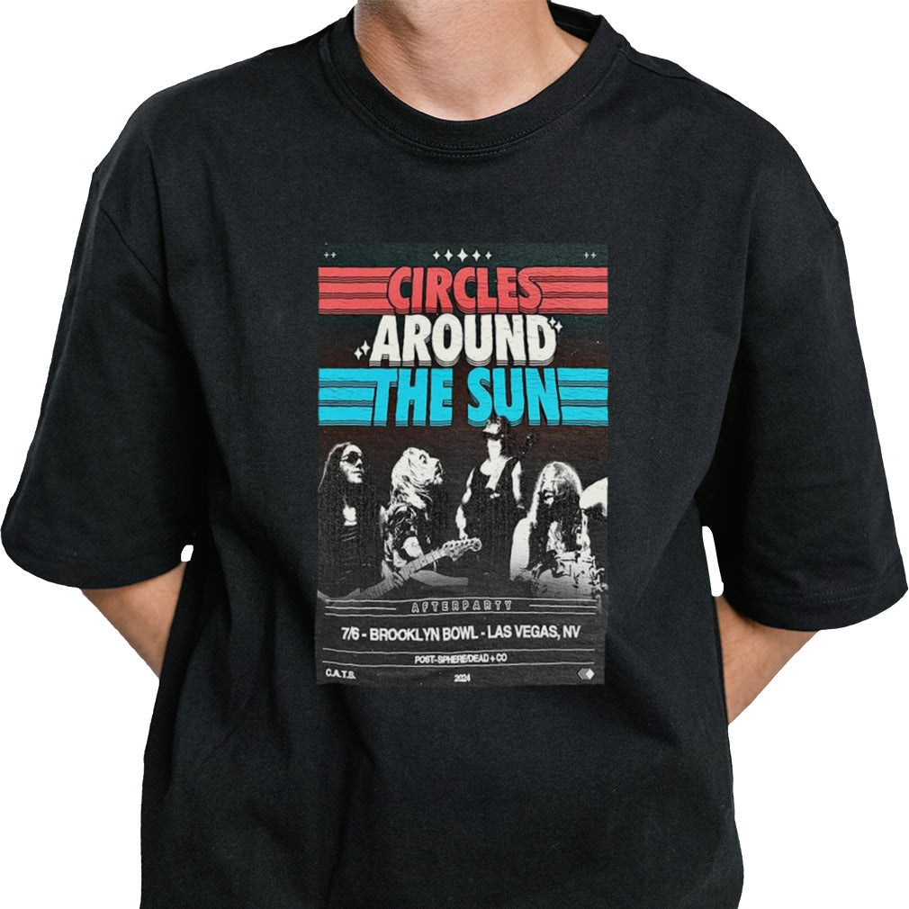 Circles Around The Sun Jul 6 2024 Brooklyn Bowl Las Vegas in Las Vegas NV Poster Shirt