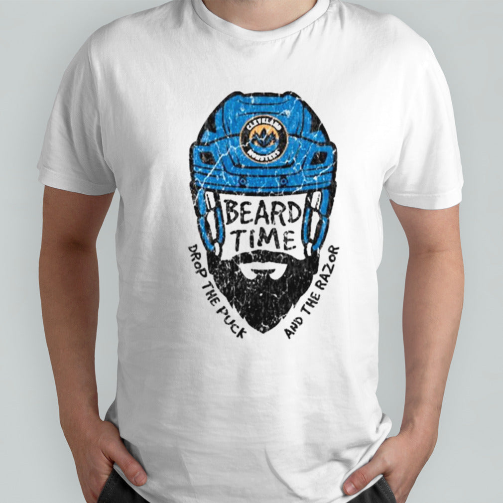Cleveland Monsters beard time drop the puck and the razor shirts