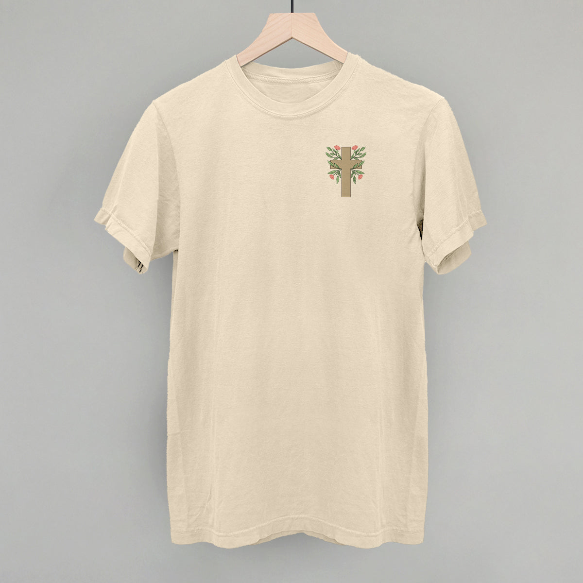 Floral Cross (Left Chest)
