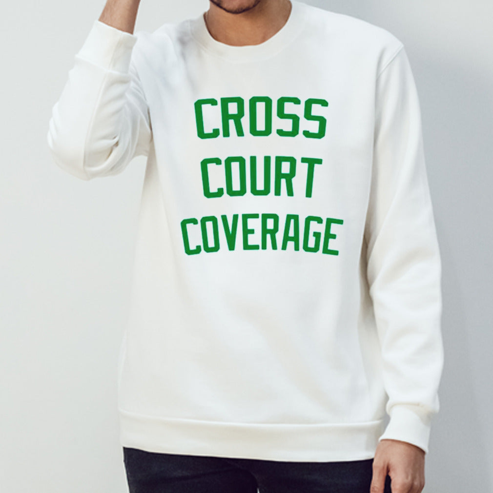 Cross court coverage shirts