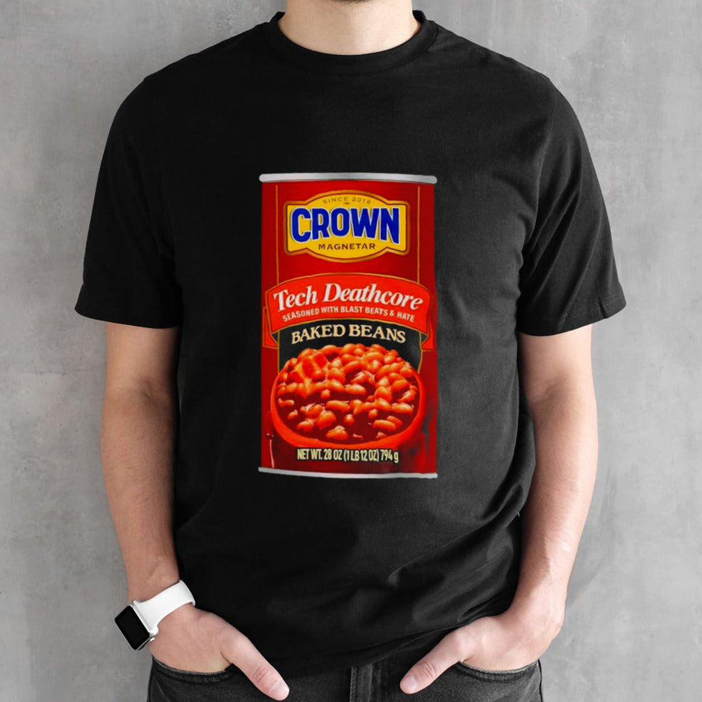 Crown Magnetar tech deathcore seasoned with blast beats and hate shirt