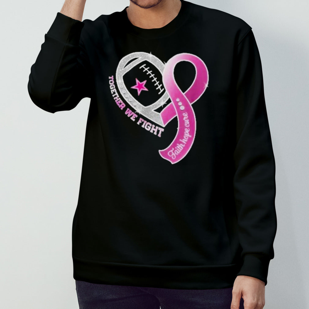 Dallas Cowboys Football Team Together We Fight Cancer T-Shirt