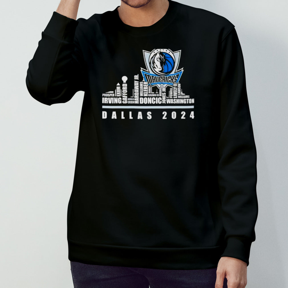 Dallas Mavericks City Horizon team player name 2024 shirts