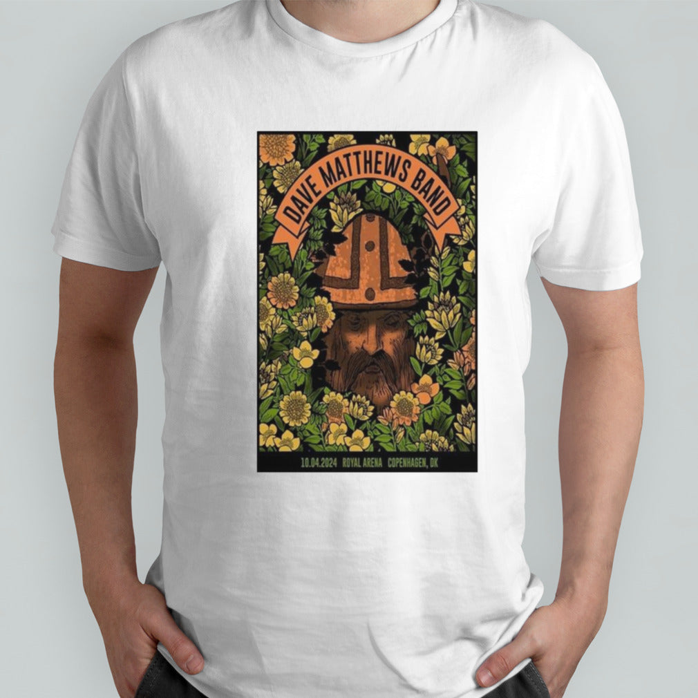 Dave Matthews Band Copenhagen Royal Arena 04 10 2024 Poster Shirts