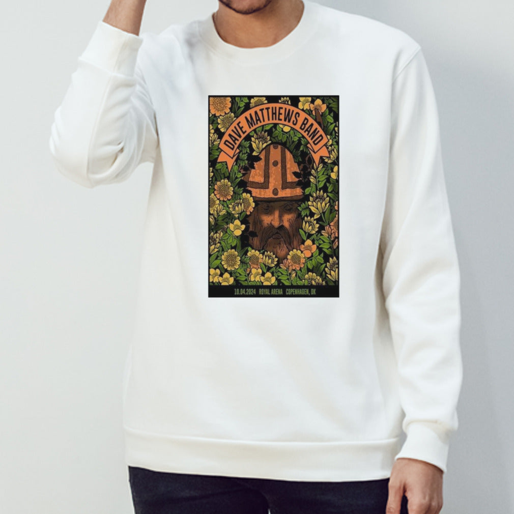 Dave Matthews Band Copenhagen Royal Arena 04 10 2024 Poster Shirts