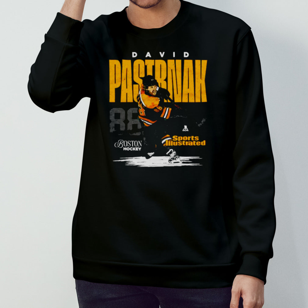 David Pastrnak Sports Illustrated Boston Hockey shirt
