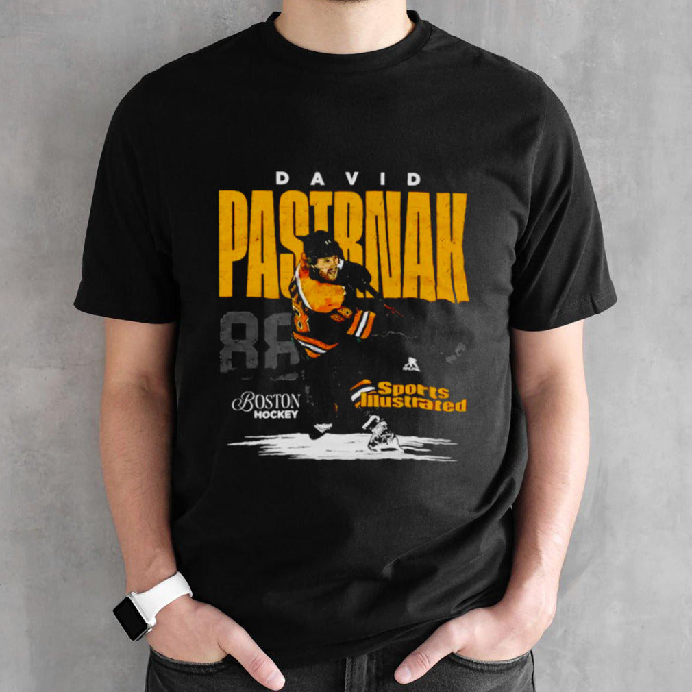 David Pastrnak Sports Illustrated Boston Hockey shirt