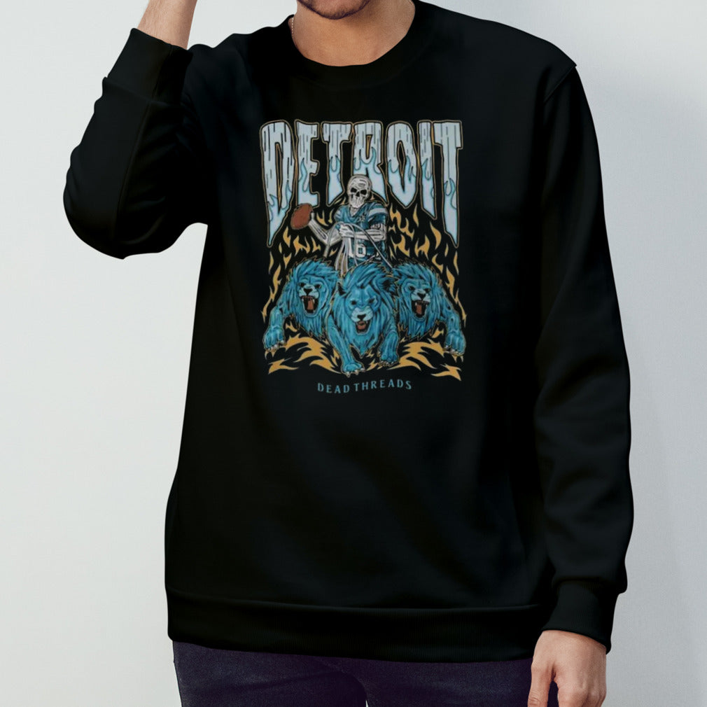 Dead Threads X Detroit Football 2024 T-shirts