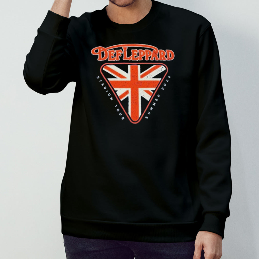 Def Leppard Union Jack Summer Stadium Tour Shirt