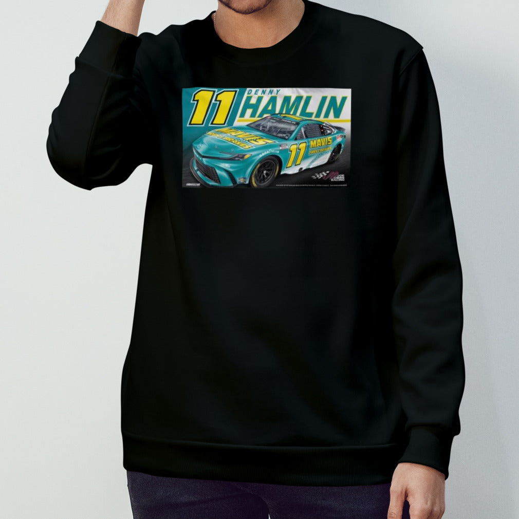 Denny Hamlin Joe Gibbs Racing Wincraft Mavis 11 T-shirts